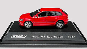Audi A3 Sportback von Welly