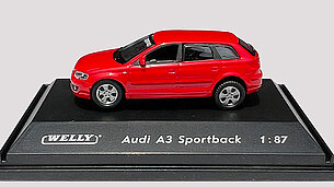 Audi A3 Sportback von Welly