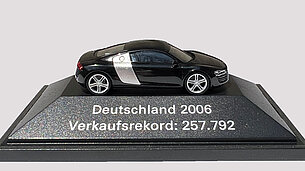 Audi R8 Coupé Bj.2006 von Herpa