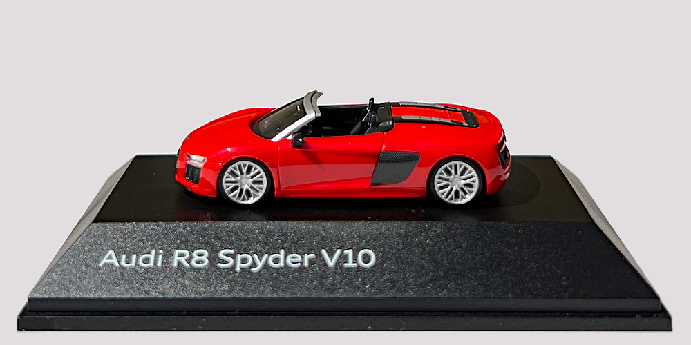 Audi R8 Spyder Bj. 2017 von Herpa 